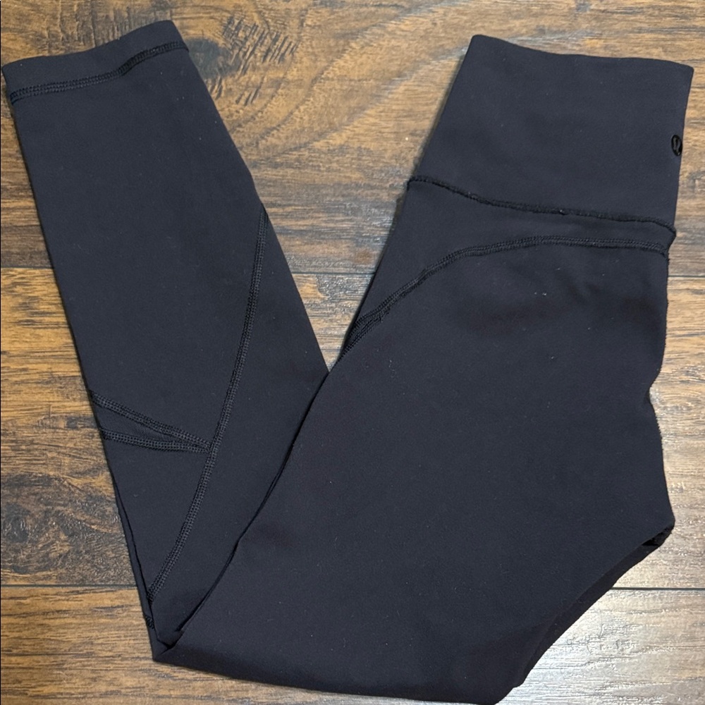 Lululemon Athletica Black High-Waisted Leggings - Picture 4 of 9